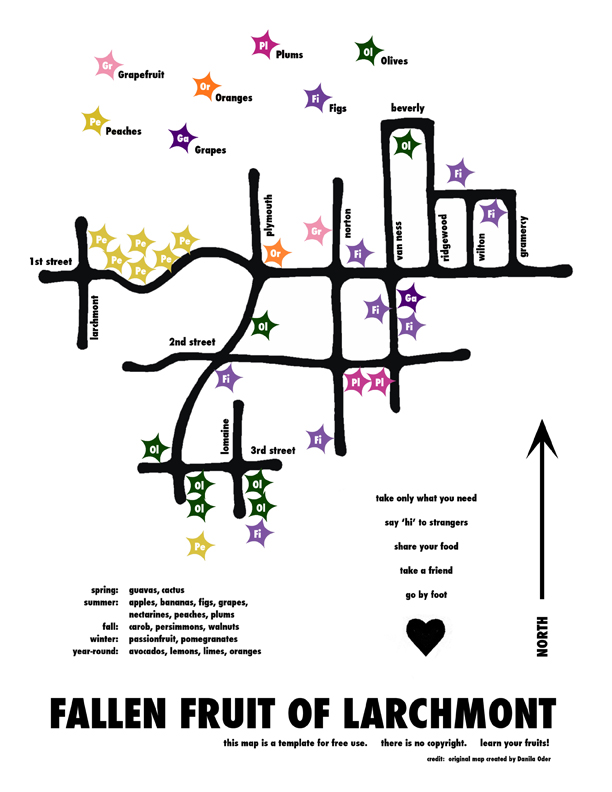 Fallen Fruit Map